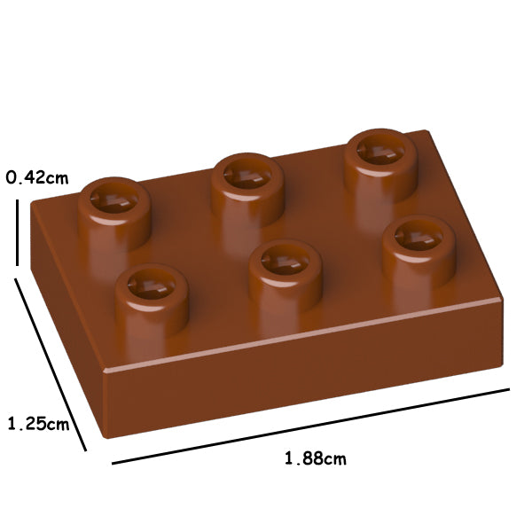 Sサイズ ブロック SB3x2 - 100ピース