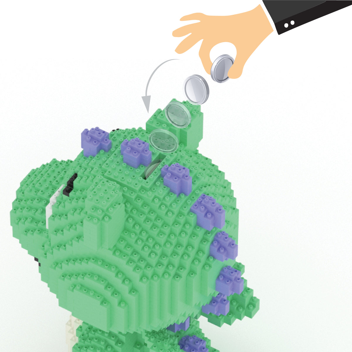 ドラゴン 貯金箱 01S