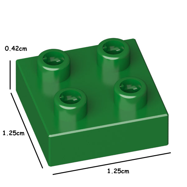 Sサイズ ブロック SB2x2 - 100ピース